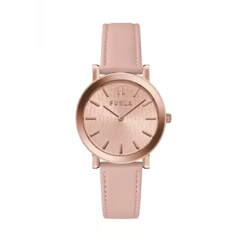 FURLA Reloj de mujer Arco Chain WW00003006L3 38mm Plata Acero inoxidable