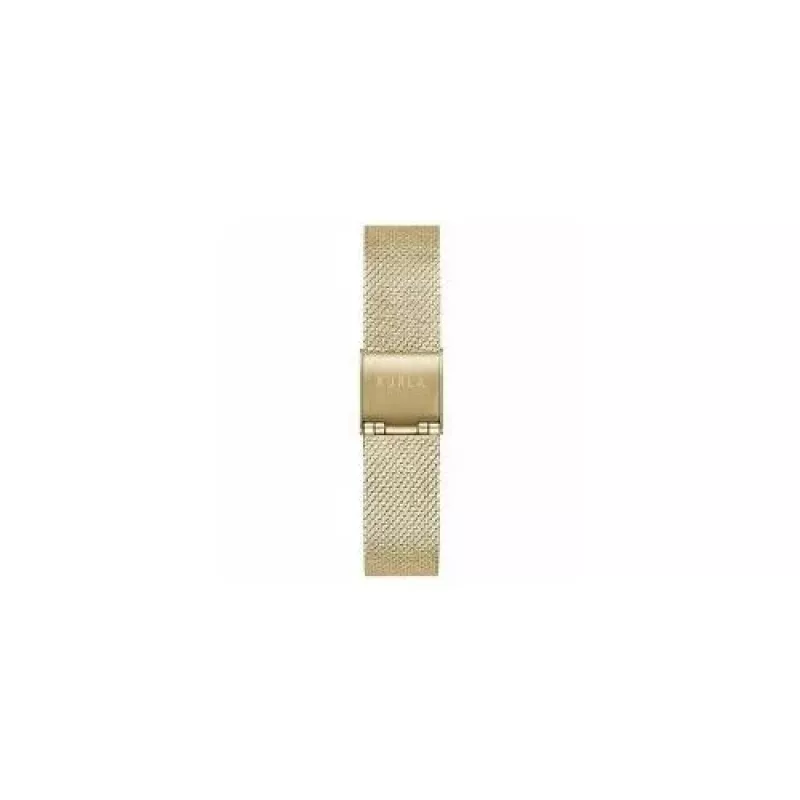 FURLA Reloj de pulsera de mujer Arco Chain WW00022001L2 32mm acero inoxidable plata esfera sunray