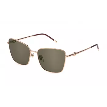 FURLA Gafas de sol mujer ojo de gato SFU714-580300 Negro/Gris 58mm