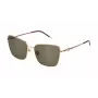 FURLA Gafas de sol mujer ojo de gato SFU714-580300 Negro/Gris 58mm