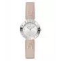 FURLA Reloj de mujer WW00004004L1 30 mm acero inoxidable cuarzo analógico correa de piel rosa