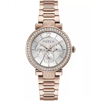 FURLA reloj mujer WW00011007L3 38mm cuarzo acero inoxidable y piel