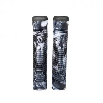 Fuzion Z Grips puños para patinete pro negro-rojo