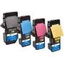 G&G 20891 cartucho de tóner pack de 4 recambio negro, cian, magenta, amarillo