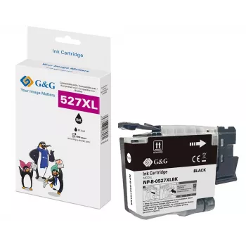 G&G Cartucho de tinta compatible Brother LC527XLBK negro alto rendimiento (3000 páginas) 22061