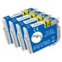 G&G Cartucho de tinta compatible Epson 603XL de alta capacidad pack de 4 - negro, cian, magenta, amarillo (GP-E603XLBKCMY-4P)