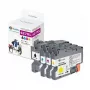 G&G Set ahorro de cartuchos de tinta compatibles negro, cian, magenta, amarillo (pack de 4) XL para Brother LC427XLVAL