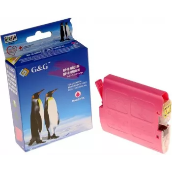 G&G cartucho de tinta magenta compatible para Brother LC-970M/LC-1000M (14541)