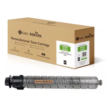 G&G Cartucho de tóner compatible para Ricoh 841925, negro, 15.000 páginas (GR-R841925)