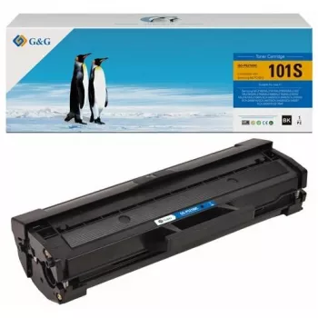Cartucho de tóner compatible G&G para Samsung MLT-D101S/HP SU696A (14181) - negro, 1.500 páginas