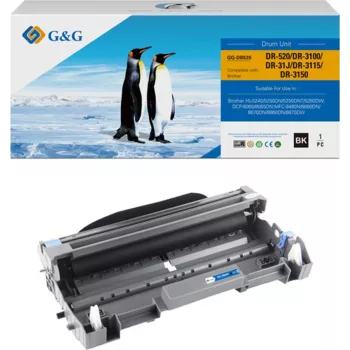 Unidad de tambor G&G compatible con Brother DR-3100