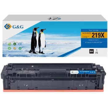 G&G GG-PH2190XFBK Cartucho de tóner compatible negro alto rendimiento sustituto de HP 219X W2190X