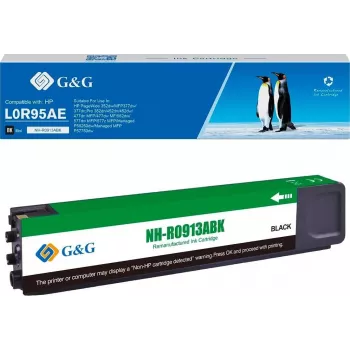 G&G Cartucho de tinta compatible con HP 913A / F6T77AE Negro (14399)