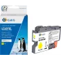G&G Cartucho de tinta compatible con Brother 427XL LC-427XLY amarillo