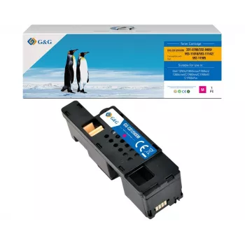 G&G NT-CD1250XM Cartucho de tóner compatible Magenta para Brother TN-1250M 18687