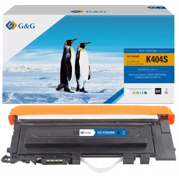 Tóner G&G compatible con Samsung CLT-K404S / HP SU100A (14462)