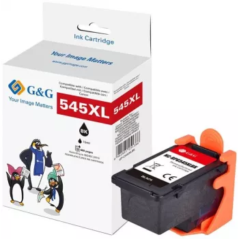 Cartucho de tinta XL G&G compatible con Canon PG-545XL / 8286B001 (15096)