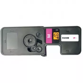G&G Cartucho de tóner XL compatible con Kyocera TK-5230M (1T02R9BNL0) - Magenta - 6000 páginas