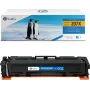 G&G tóner XL compatible con HP 207X / W2211X (con chip) (19462) - cian