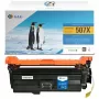 G&G tóner XL compatible con HP 507X / CE400X negro alto rendimiento