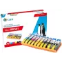 G&G set de 10 cartuchos de tinta XXL para Canon PGI-580/CLI-581