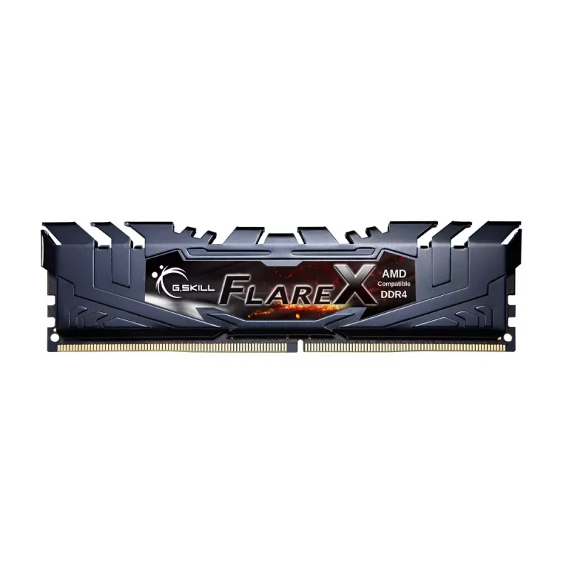 G.Skill Flare X 16GB (2x8GB) DDR4 3200MHz CL16-18-18-38 1.35V Non-ECC Unbuffered Kit de memoria para PC de sobremesa, negro