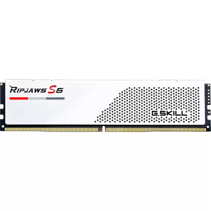 Memoria RAM de sobremesa G.Skill Ripjaws S5 64 GB (2x 32 GB) DDR5-5200 CL36 blanca