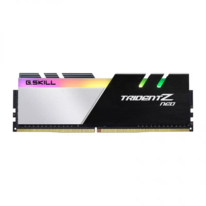 G.Skill Trident Z Neo 128GB (4x32GB) DDR4 3600MHz CL18 kit de memoria RAM para PC de sobremesa - negro/plata RGB