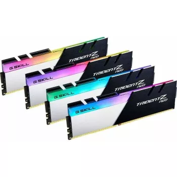 G.Skill Trident Z Neo 128GB (4x32GB) DDR4 3600MHz CL18 kit de memoria RAM para PC de sobremesa - negro/plata RGB