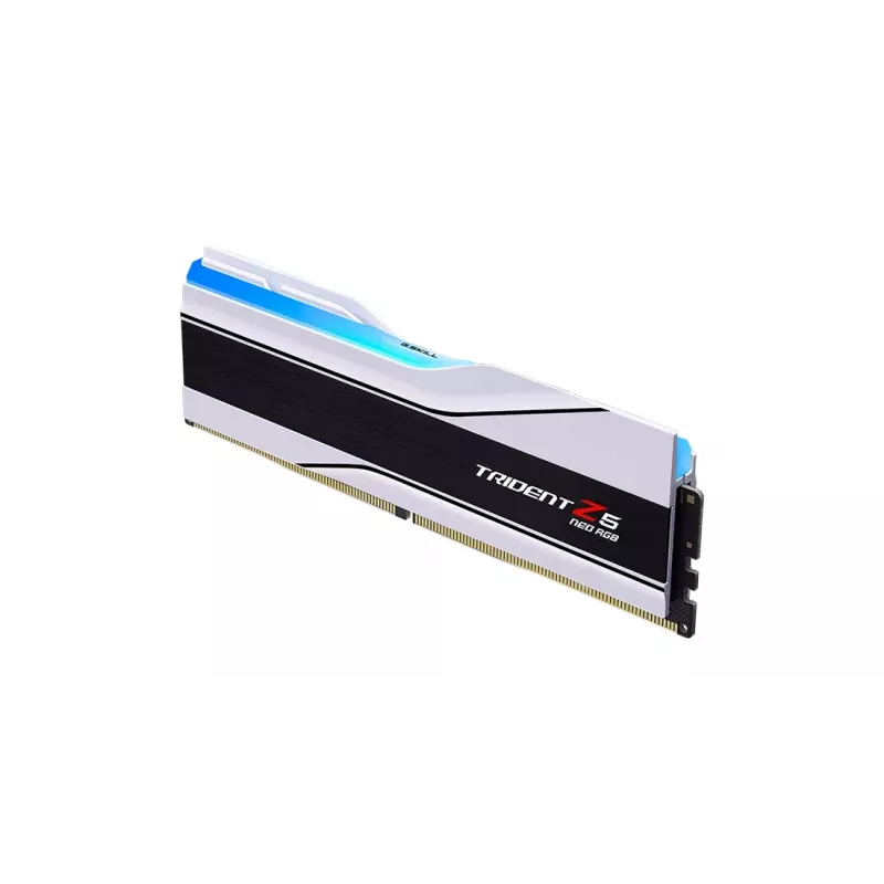G.Skill Trident Z5 Neo RGB 48 GB (2x 24 GB) DDR5-6400 CL32 Blanco AMD EXPO Kit de memoria F5-6400J3239F24GX2-TZ5NRW