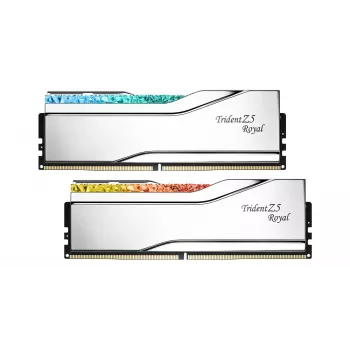 G.Skill Trident Z5 Royal RGB 48GB (2x24GB) DDR5-8400 CL40 kit de memoria para PC de sobremesa - plata pulida