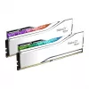 G.Skill Trident Z5 Royal RGB 48GB (2x24GB) DDR5-8400 CL40 kit de memoria para PC de sobremesa - plata pulida