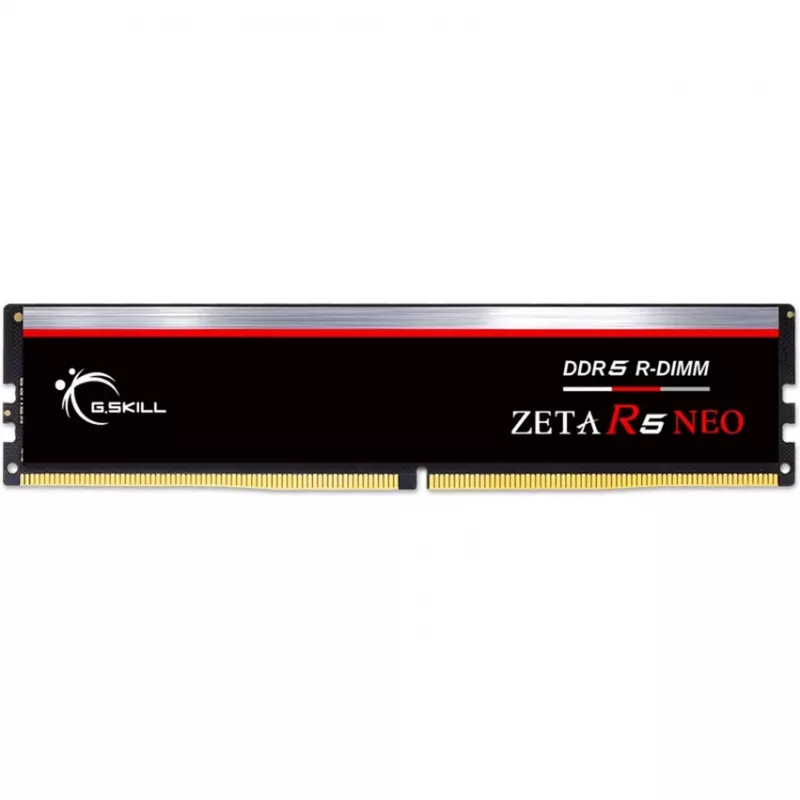 G.Skill Zeta R5 Neo 128 GB (4x 32 GB) DDR5-6400 ECC Registered DIMM Quad Kit - negro