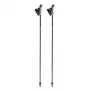 GABEL FLD bastones de marcha nórdica de carbono 115 cm – caña de carbono, empuñadura de corcho, longitud fija (par)