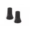 Gabel Protectores de punta de goma 05/36 para bastones de marcha nórdica, pack de 2