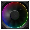 GAMDIAS AEOLUS M3-1201 ARGB ventilador de caja - 120mm, PWM, rodamiento hidráulico, Negro