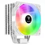 GAMDIAS Boreas E1-410 WH Disipador de CPU por aire blanco RGB