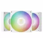 GAMDIAS NOTUS M1-1203 ARGB Kit de ventiladores para carcasa de 120mm PWM, pack de 3, RGB direccionable, rodamiento hidráulico, 800-1600 rpm, 67,5 CFM, controlador incluido