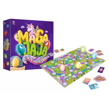 GAME DOG Juego Magajaja Unicorns PUF TREFL 02280 TR