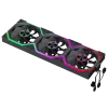 Gamemax FN12A-N2 WL-R ventilador de caja Negro