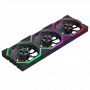 Gamemax FN12A-N2 WL-R ventilador de caja Negro
