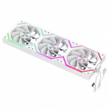 Gamemax FN12A-N2 WL-RW ventilador de caja Blanco