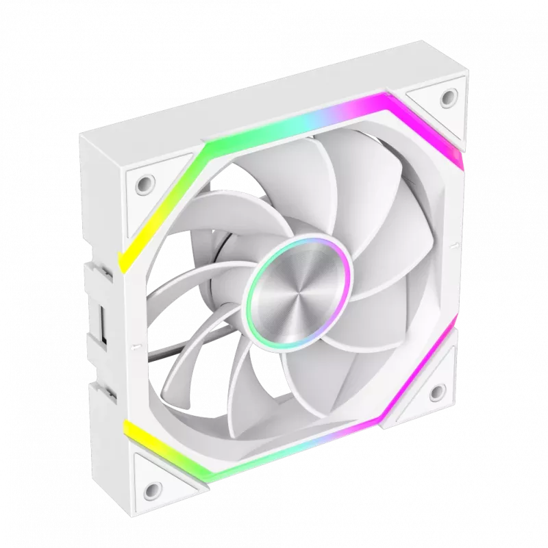 Gamemax FN12A-N2 WL-RW ventilador de caja Blanco