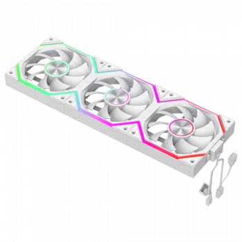 Gamemax FN12A-N2 WL-W ventilador de caja Blanco