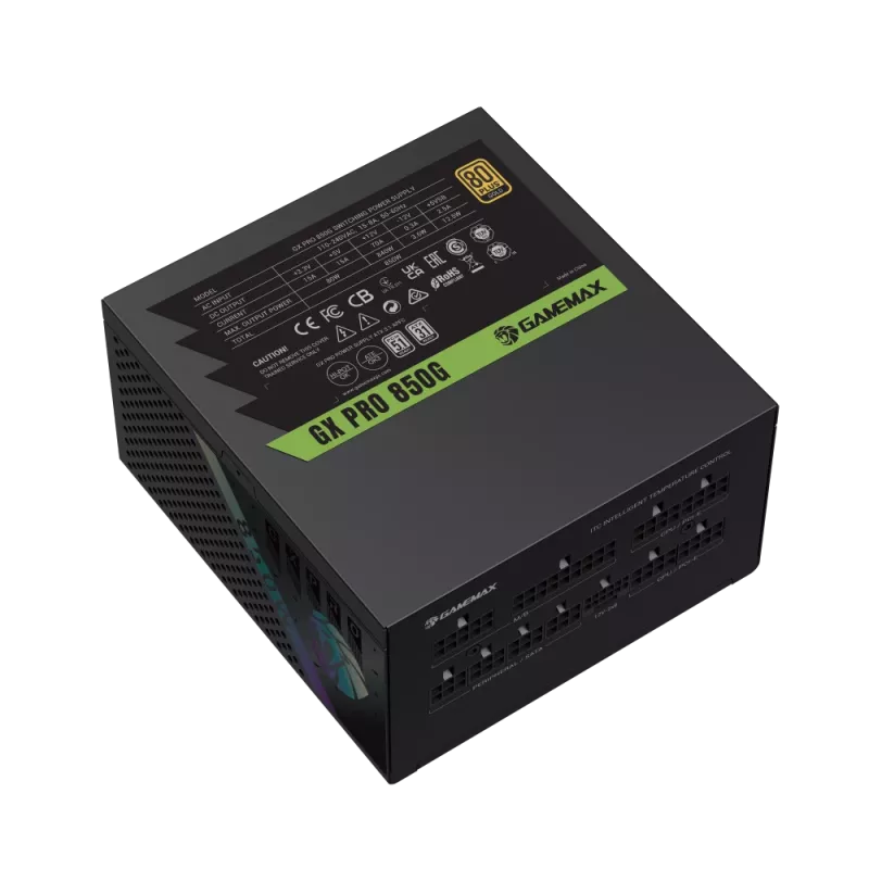 GAMEMAX GX PRO 850G 850W fuente de alimentación modular Gold