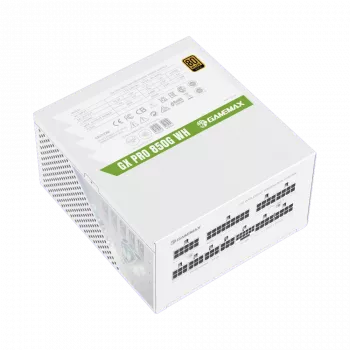 GAMEMAX GX PRO 850G WH 850W fuente de alimentación modular 80+ Gold Blanca