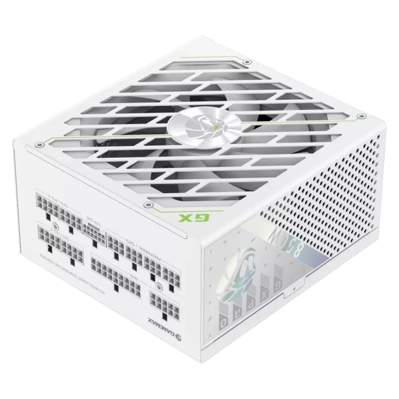 GAMEMAX GX PRO 850G WH 850W fuente de alimentación modular 80+ Gold Blanca