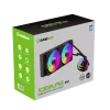 GAMEMAX ICEBURG 240 INFINITY refrigeración líquida para CPU, Negra