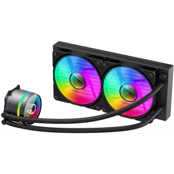 GAMEMAX ICEBURG 240 INFINITY refrigeración líquida para CPU, Negra