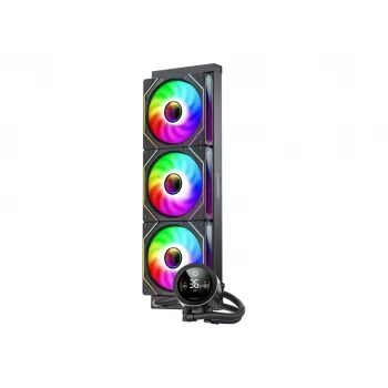 GAMEMAX ICEBURG 360 DIGITAL BK refrigeración líquida para CPU, Negra